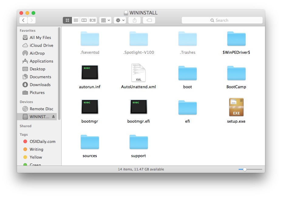 creat usb windows 10 for mac